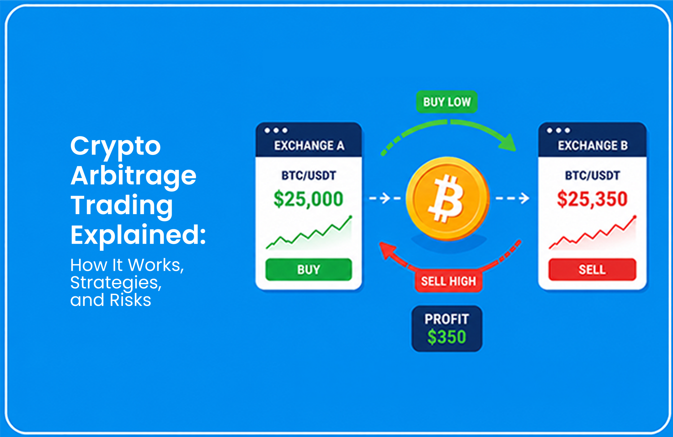 Crypto Arbitrage Trading Explained: How It Works, Strategies, and Risks